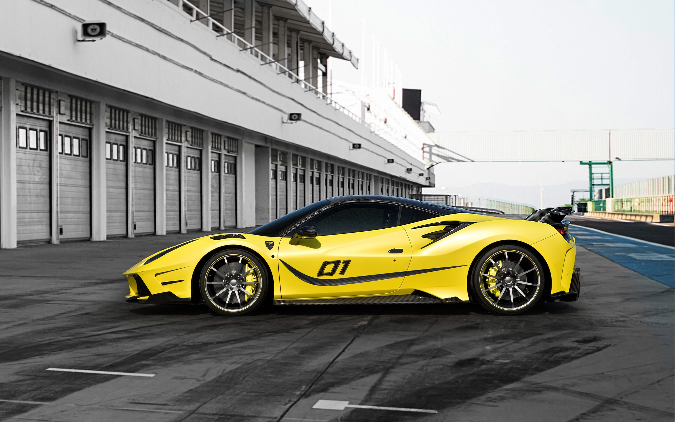 Download mobile wallpaper Ferrari, Car, Supercar, Race Car, Vehicles, Yellow Car, Ferrari 488 Gtb Siracusa for free.
