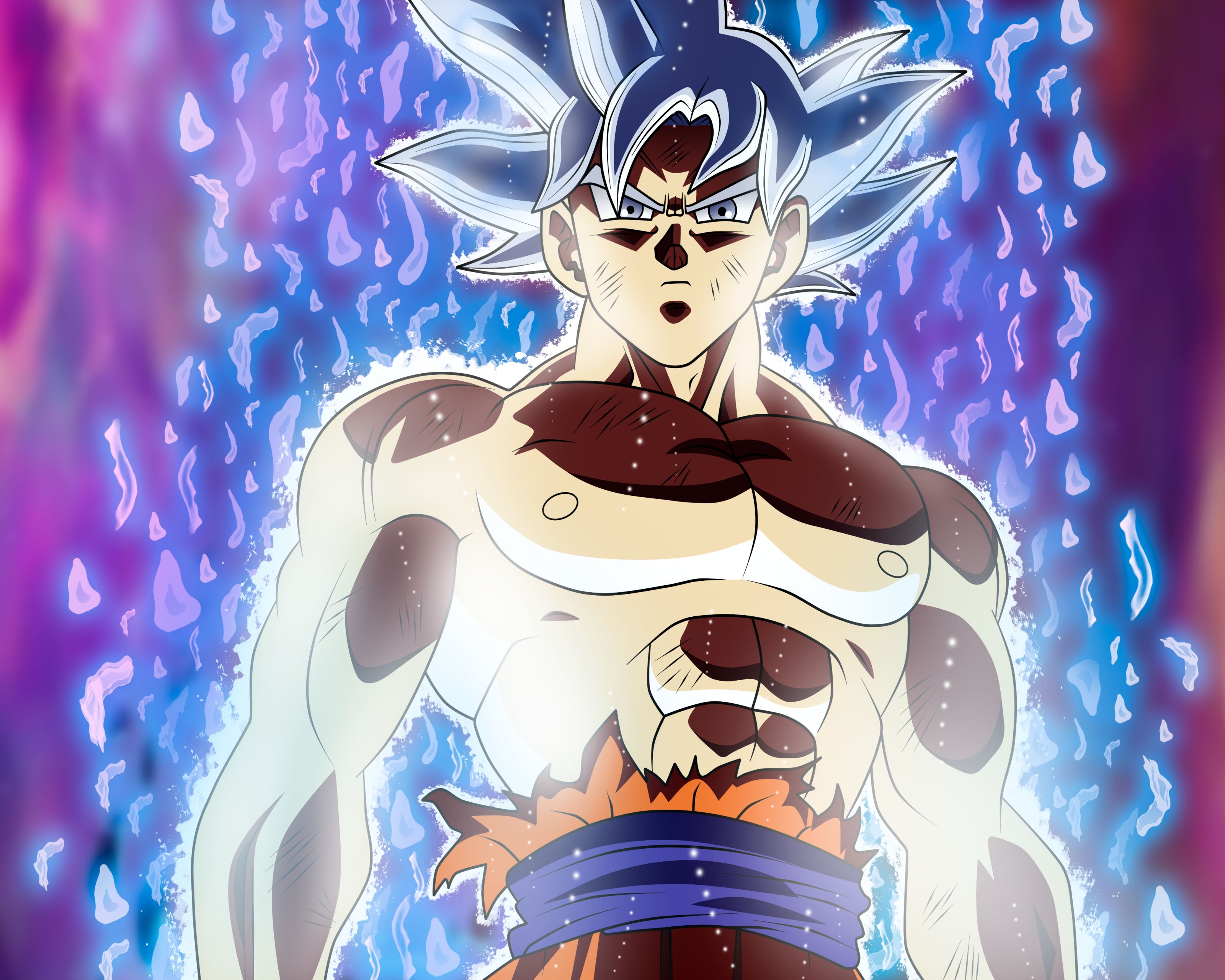 Download mobile wallpaper Anime, Dragon Ball, Goku, Dragon Ball Super, Ultra Instinct (Dragon Ball) for free.