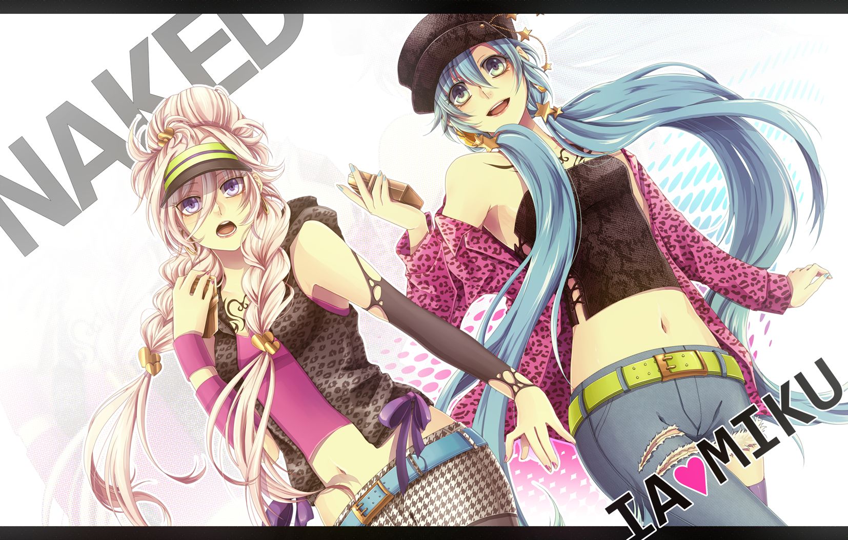 Free download wallpaper Anime, Vocaloid, Hatsune Miku, Ia (Vocaloid) on your PC desktop
