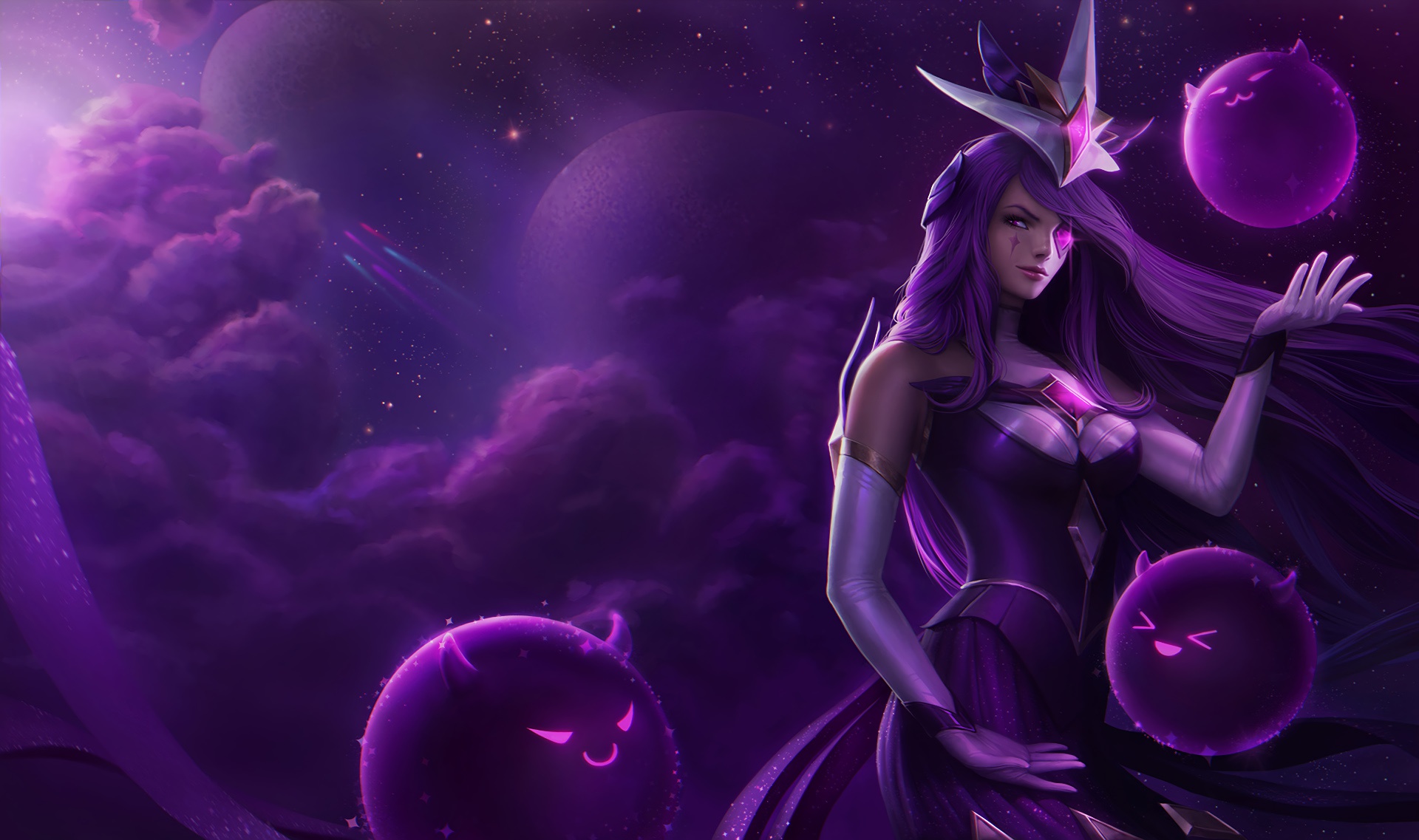 Download mobile wallpaper League Of Legends, Video Game, Syndra (League Of Legends), Star Guardians for free.