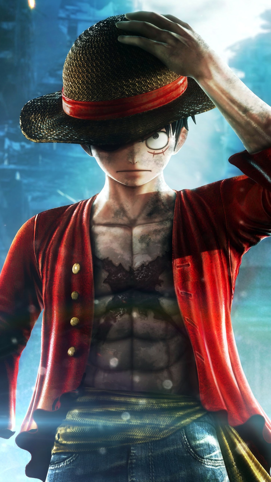 jump force, video game, monkey d luffy
