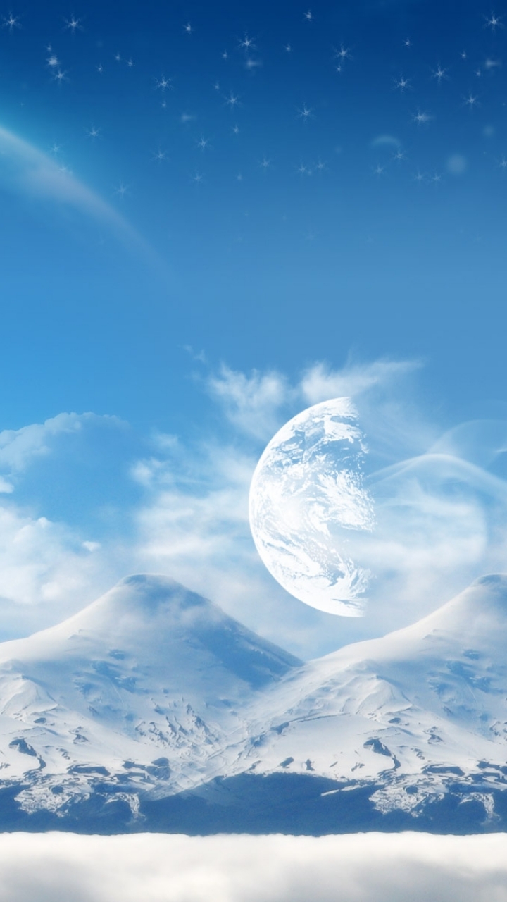 Download mobile wallpaper Earth, A Dreamy World for free.