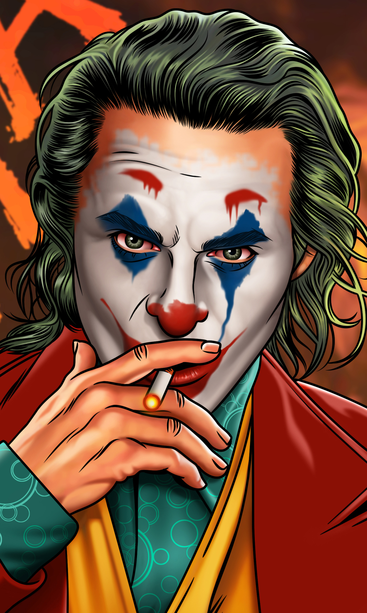 Handy-Wallpaper Joker, Comics, Dc Comics kostenlos herunterladen.