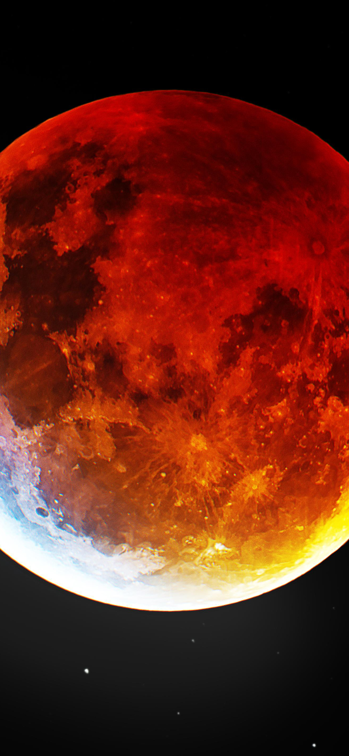 Download mobile wallpaper Moon, Earth, Space, Blood Moon for free.