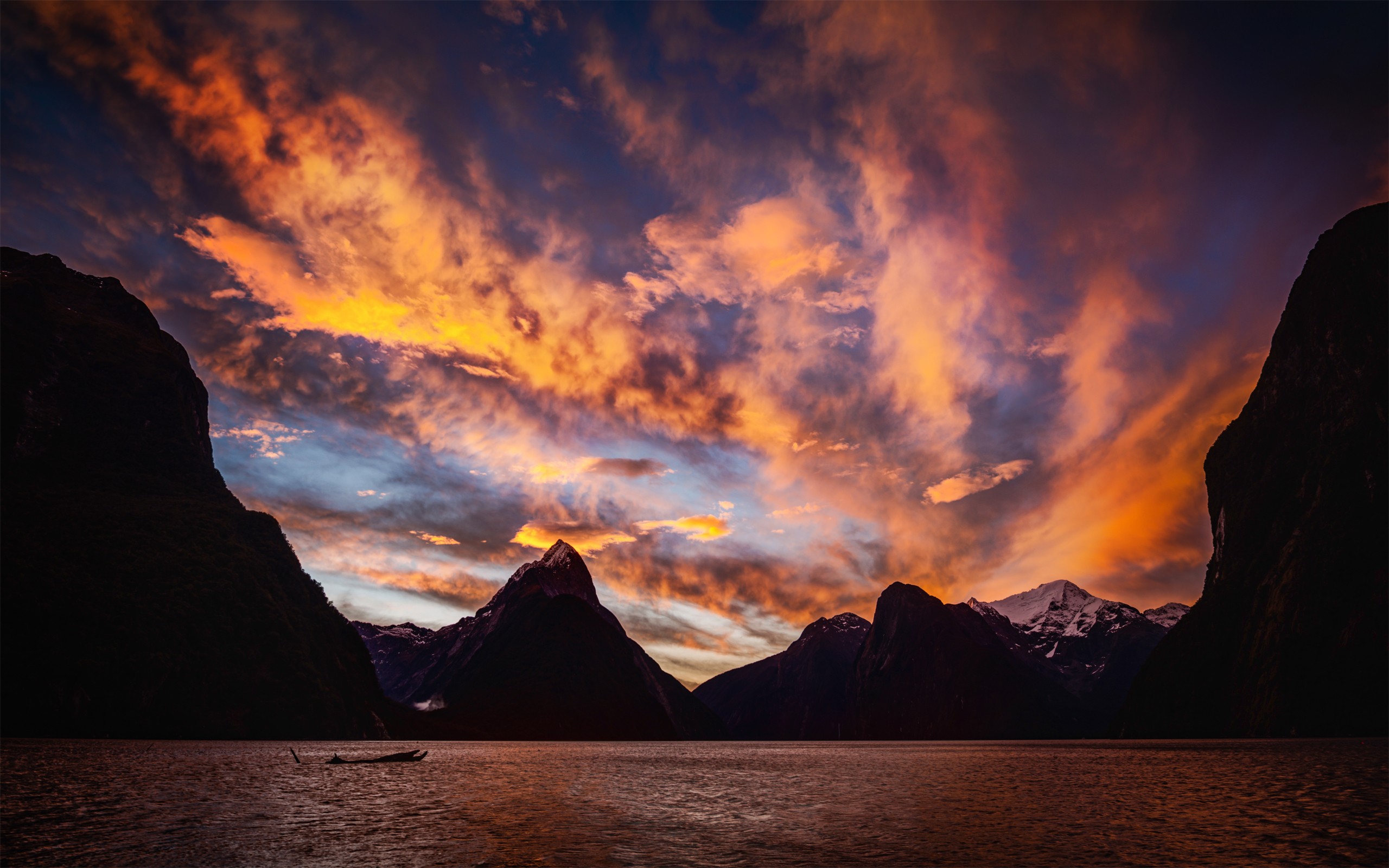 Laden Sie das Landschaft, See, Sonnenaufgang, Gebirge, Wolke, Szene, Himmel, Sonnenuntergang, Erde/natur-Bild kostenlos auf Ihren PC-Desktop herunter