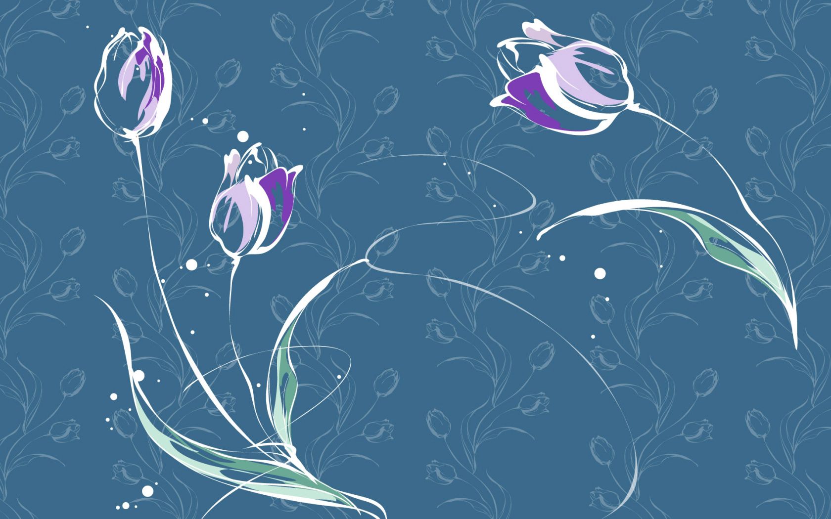 Free download wallpaper Flowers, Roses, Silhouettes, Vector on your PC desktop