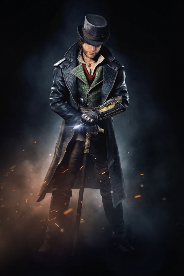 Download mobile wallpaper Assassin's Creed, Night, Hat, Video Game, Assassin's Creed: Syndicate for free.