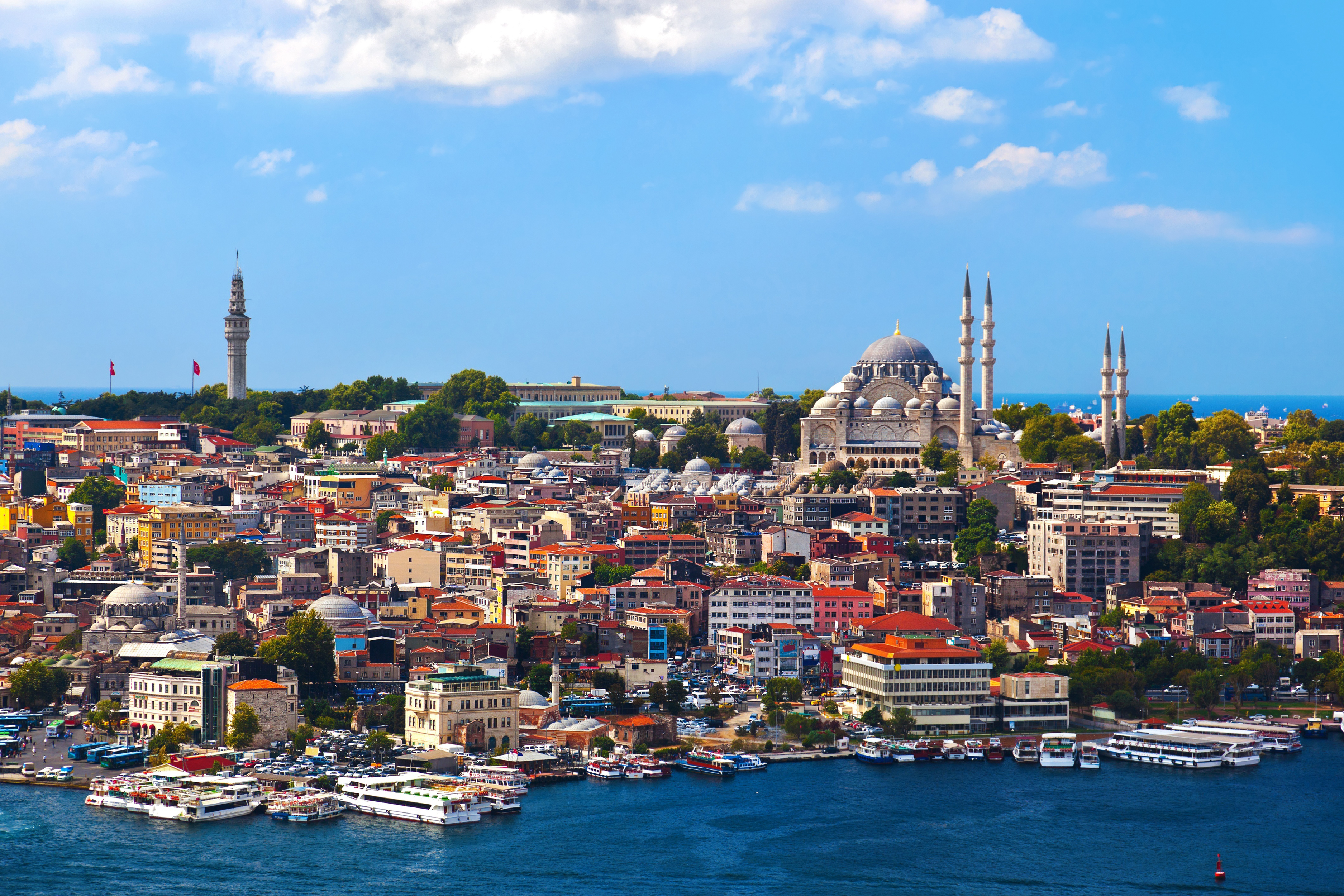 403950 Hintergrundbild herunterladen menschengemacht, istanbul, gebäude, großstadt, haus, moschee, türkei, städte - Bildschirmschoner und Bilder kostenlos