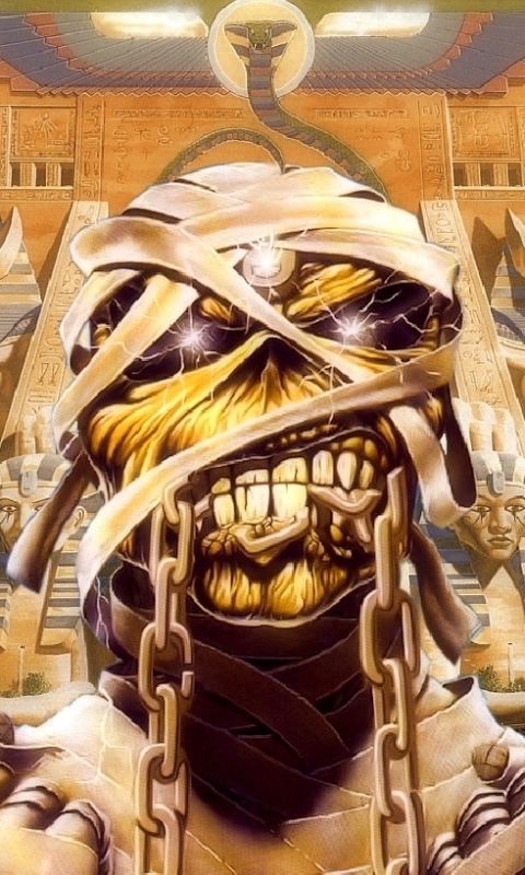 Download mobile wallpaper Music, Iron Maiden for free.