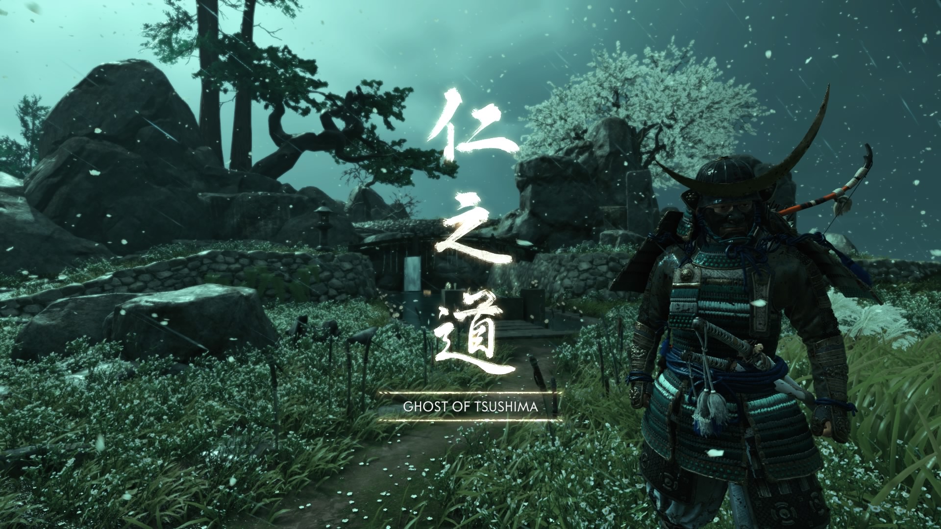 Laden Sie das Samurai, Rüstung, Computerspiele, Ghost Of Tsushima-Bild kostenlos auf Ihren PC-Desktop herunter