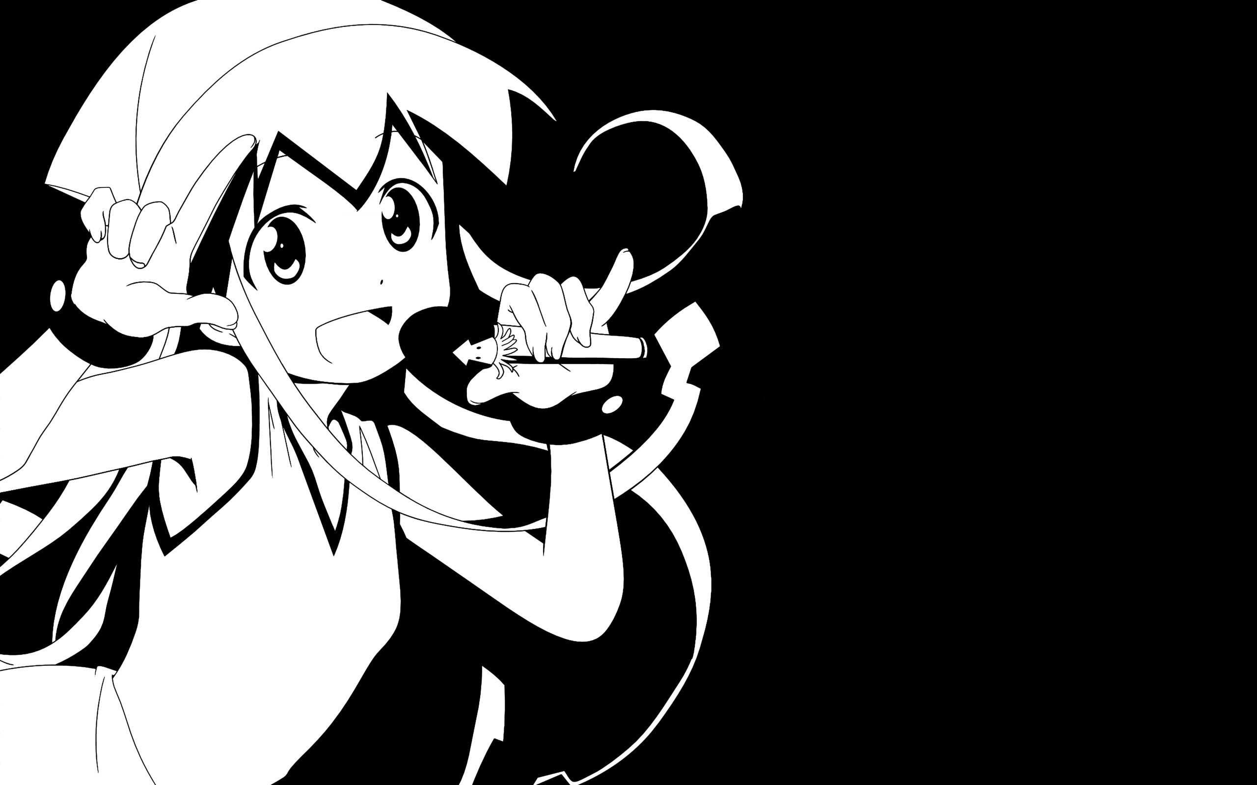 anime, squid girl, ika musume lock screen backgrounds