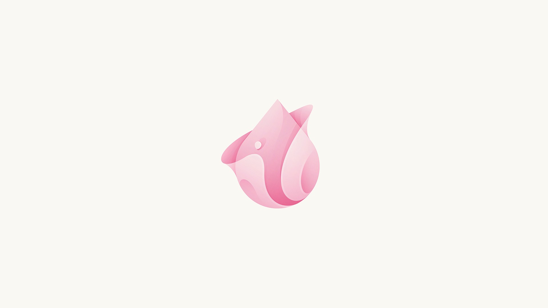 Download mobile wallpaper Flowers, Flower, Artistic, Minimalist, Pink Flower for free.