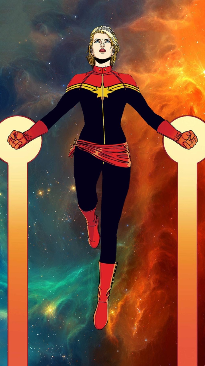 Baixar papel de parede para celular de História Em Quadrinhos, Capitão Marvel, Carol Danvers gratuito.