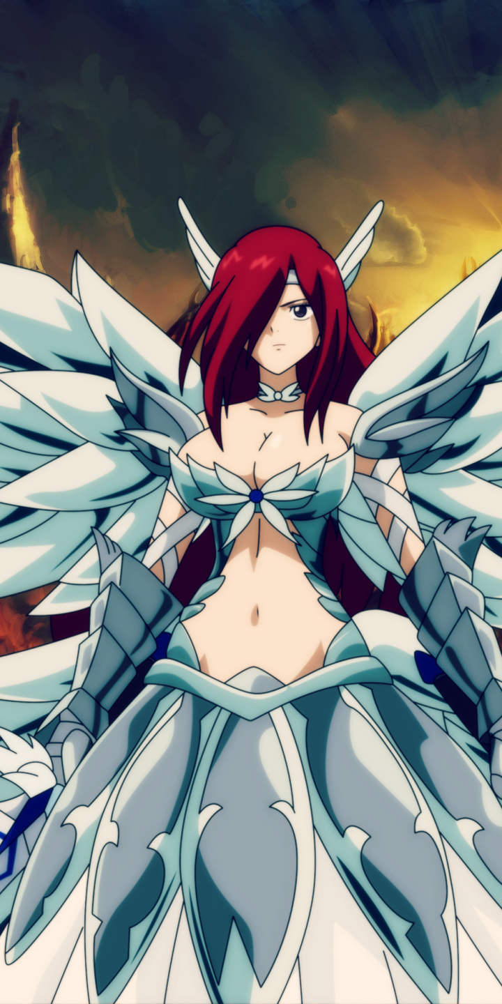 Handy-Wallpaper Animes, Fairy Tail, Erza Scarlet kostenlos herunterladen.