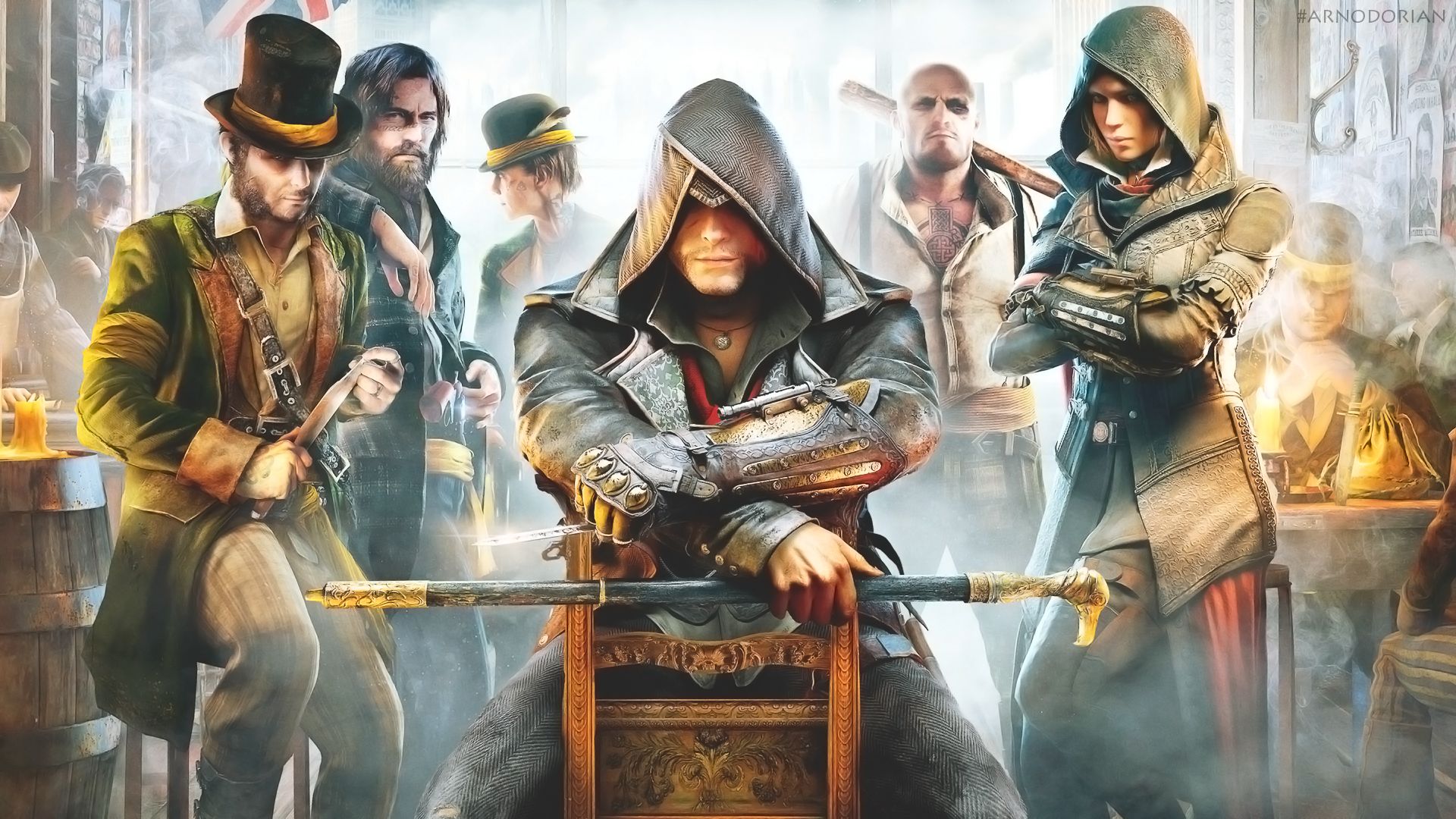 Скачать картинку Assassin's Creed: Синдикат, Кредо Ассасина, Видеоигры в телефон бесплатно.