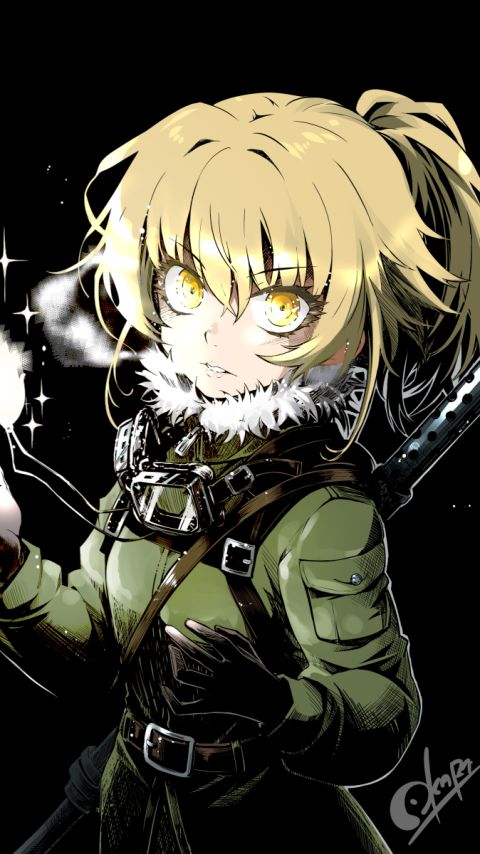 Download mobile wallpaper Anime, Youjo Senki, Tanya Degurechaff for free.