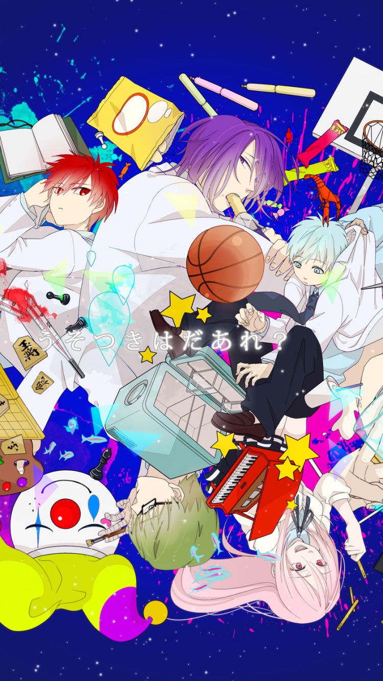 Baixar papel de parede para celular de Anime, Daiki Aomine, Shintaro Midorima, Atsushi Murasakibara, Ryota Kise, Seijūrō Akashi, Tetsuya Kuroko, Kuroko No Basket, Satsuki Momoi gratuito.