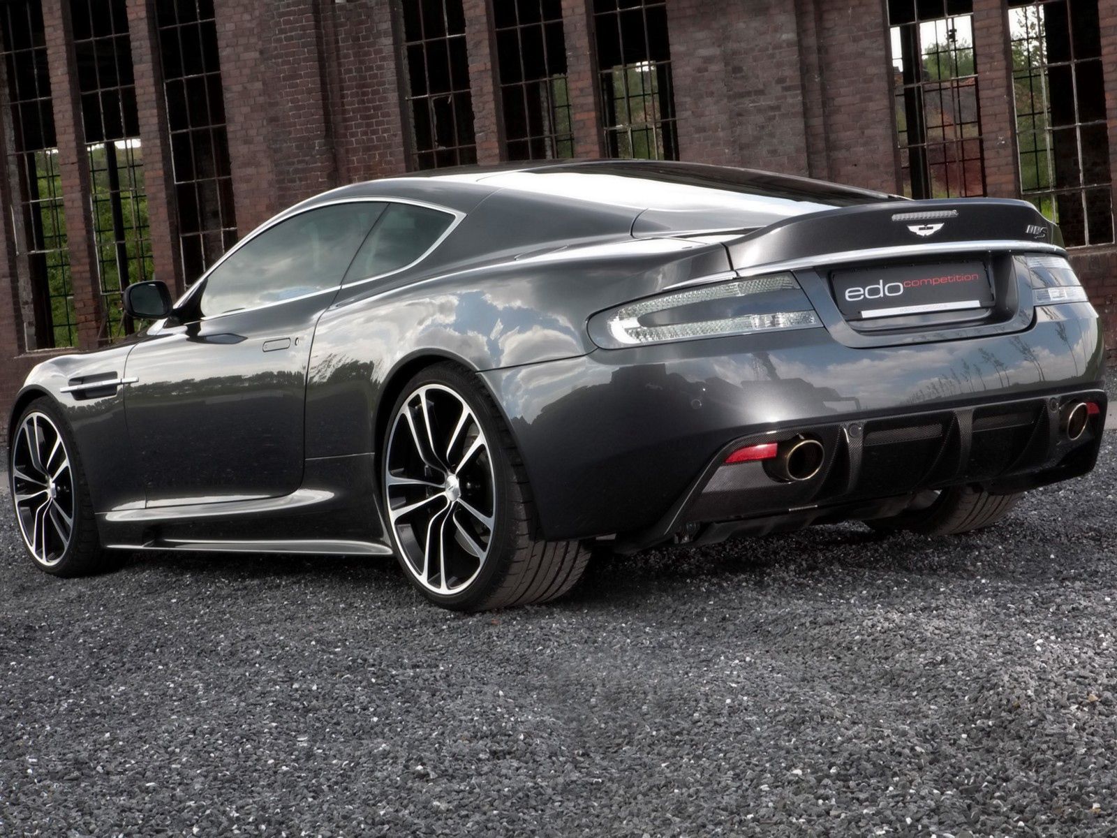 aston martin, cars, black, building, side view, style, dbs, 2010
