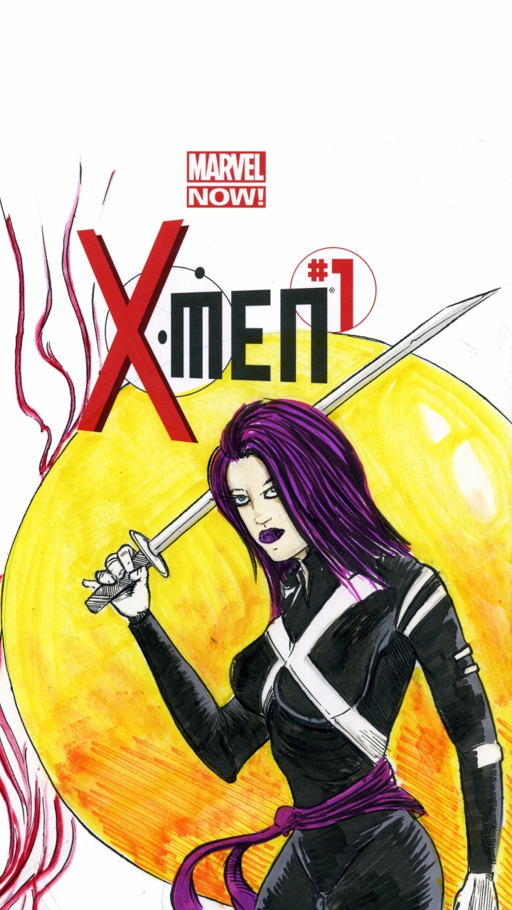Téléchargez des papiers peints mobile X Men, Bande Dessinées, Psylocke (Marvel Comics) gratuitement.