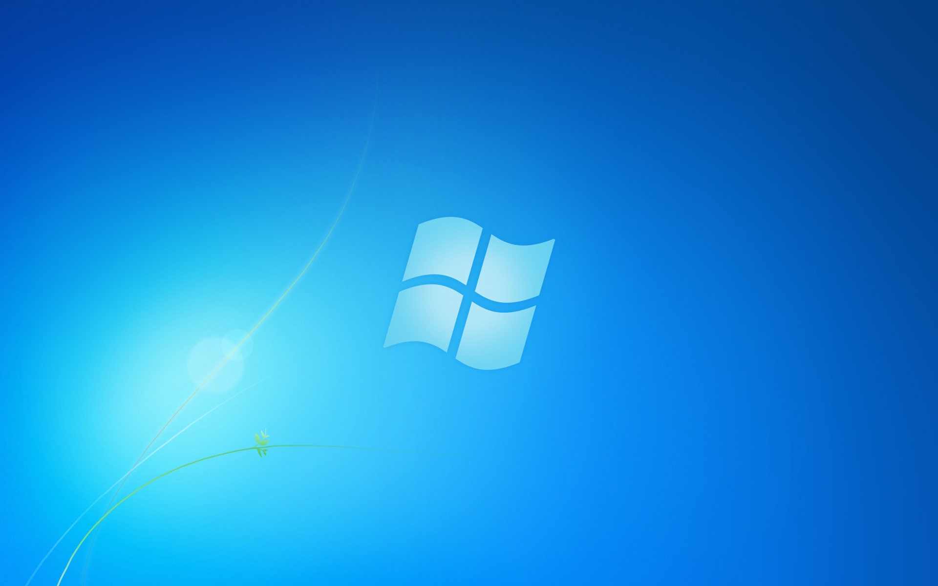 windows, logos, brands, background, blue Full HD