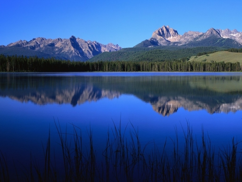 47546 завантажити шпалери озера, пейзаж, природа, гори, блакитний - заставки і картинки безкоштовно