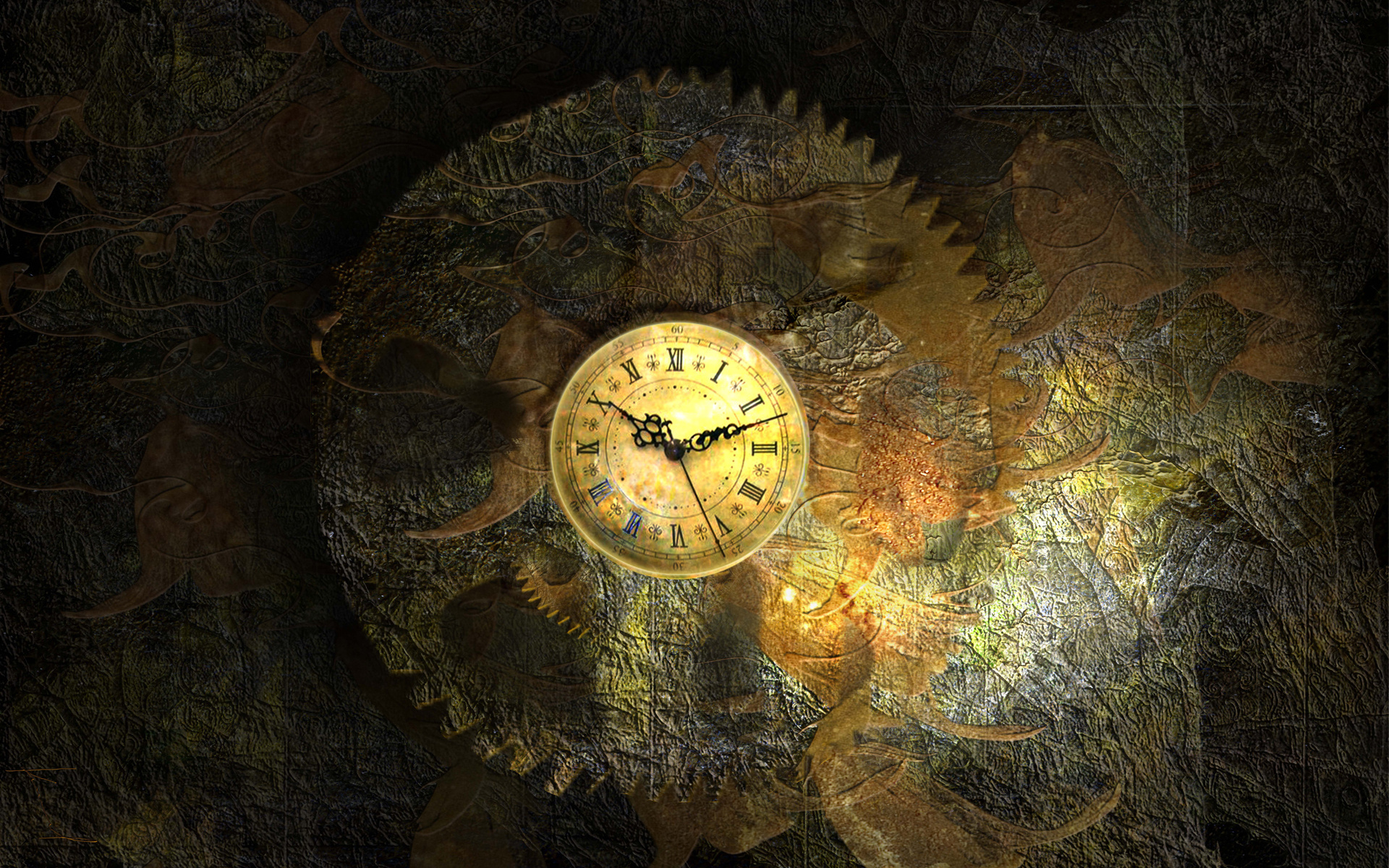 Handy-Wallpaper Uhr, Steampunk, Menschengemacht kostenlos herunterladen.