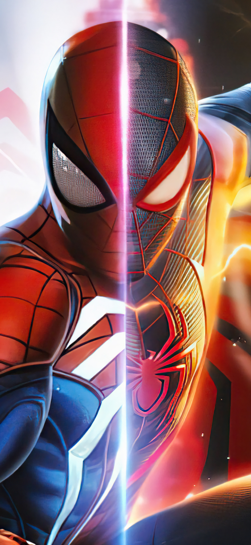 Handy-Wallpaper Computerspiele, Spider Man, Peter Parker, Meilen Morales, Marvels Spider Man: Miles Morales kostenlos herunterladen.