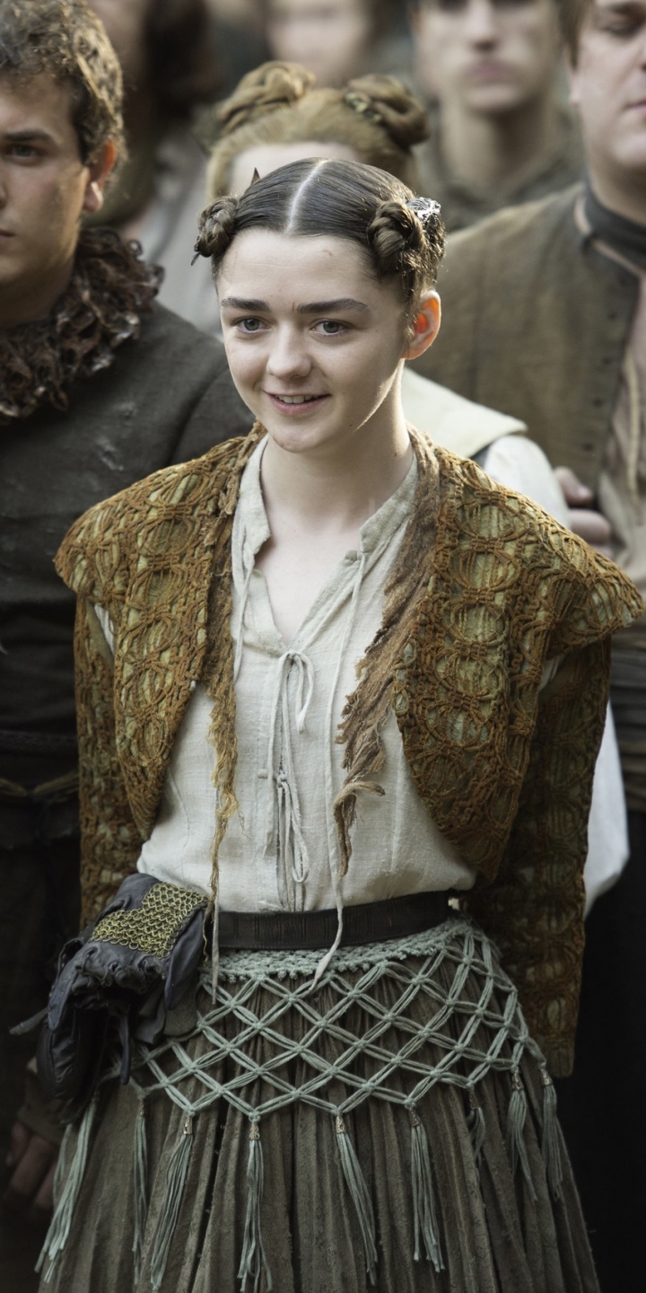 Download mobile wallpaper Game Of Thrones, Tv Show, Maisie Williams, Arya Stark for free.