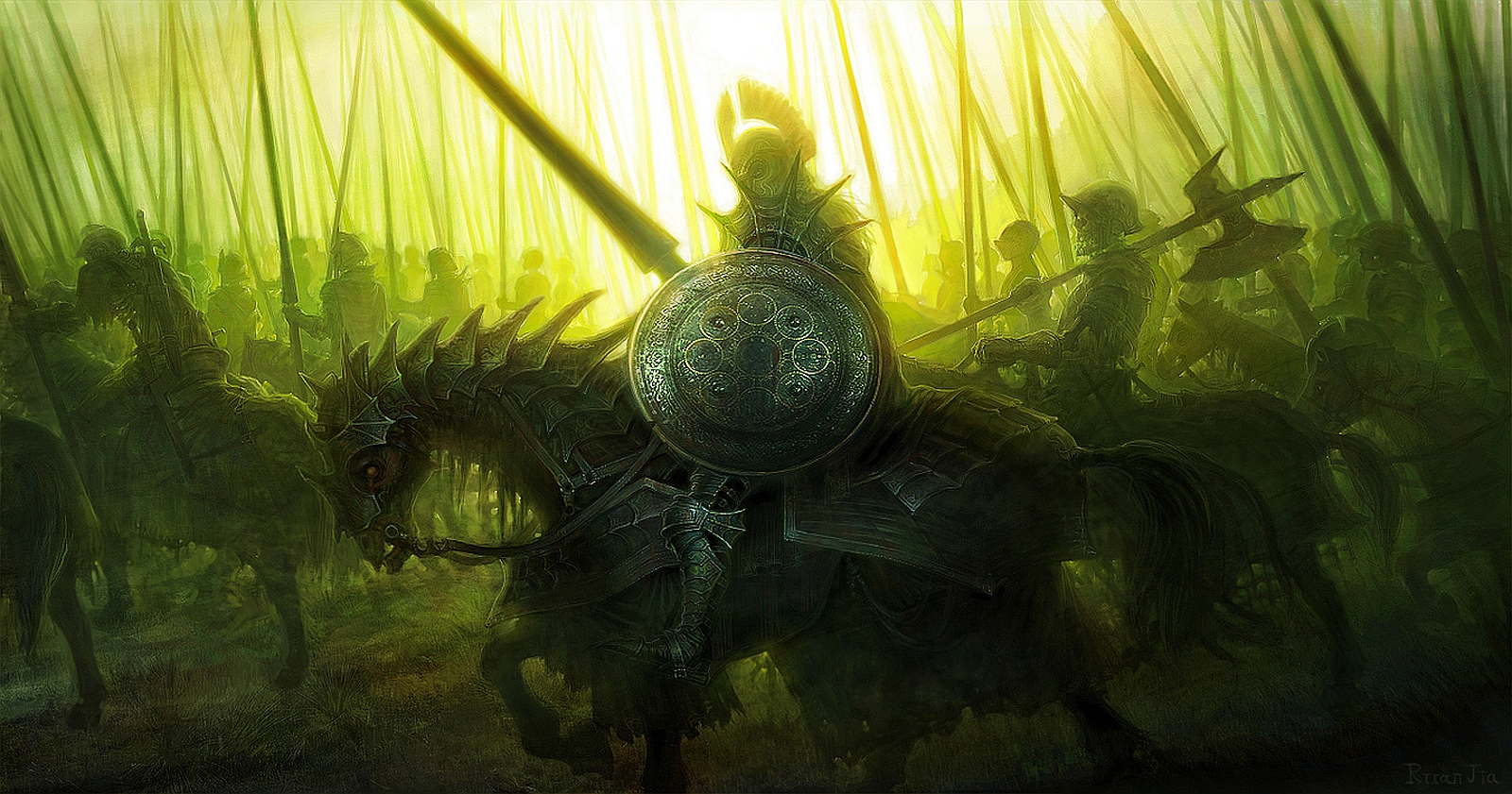 Free download wallpaper Fantasy, Warrior on your PC desktop