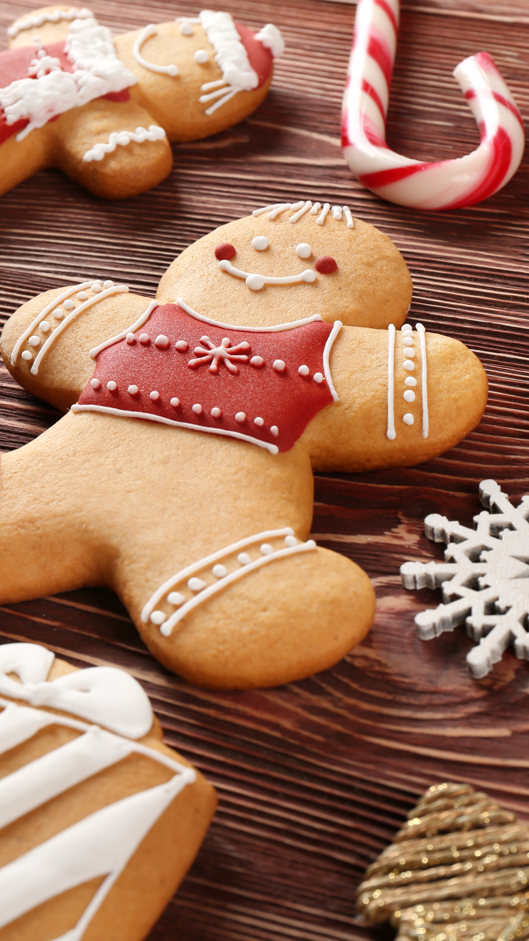 Download mobile wallpaper Food, Christmas, Cookie for free.
