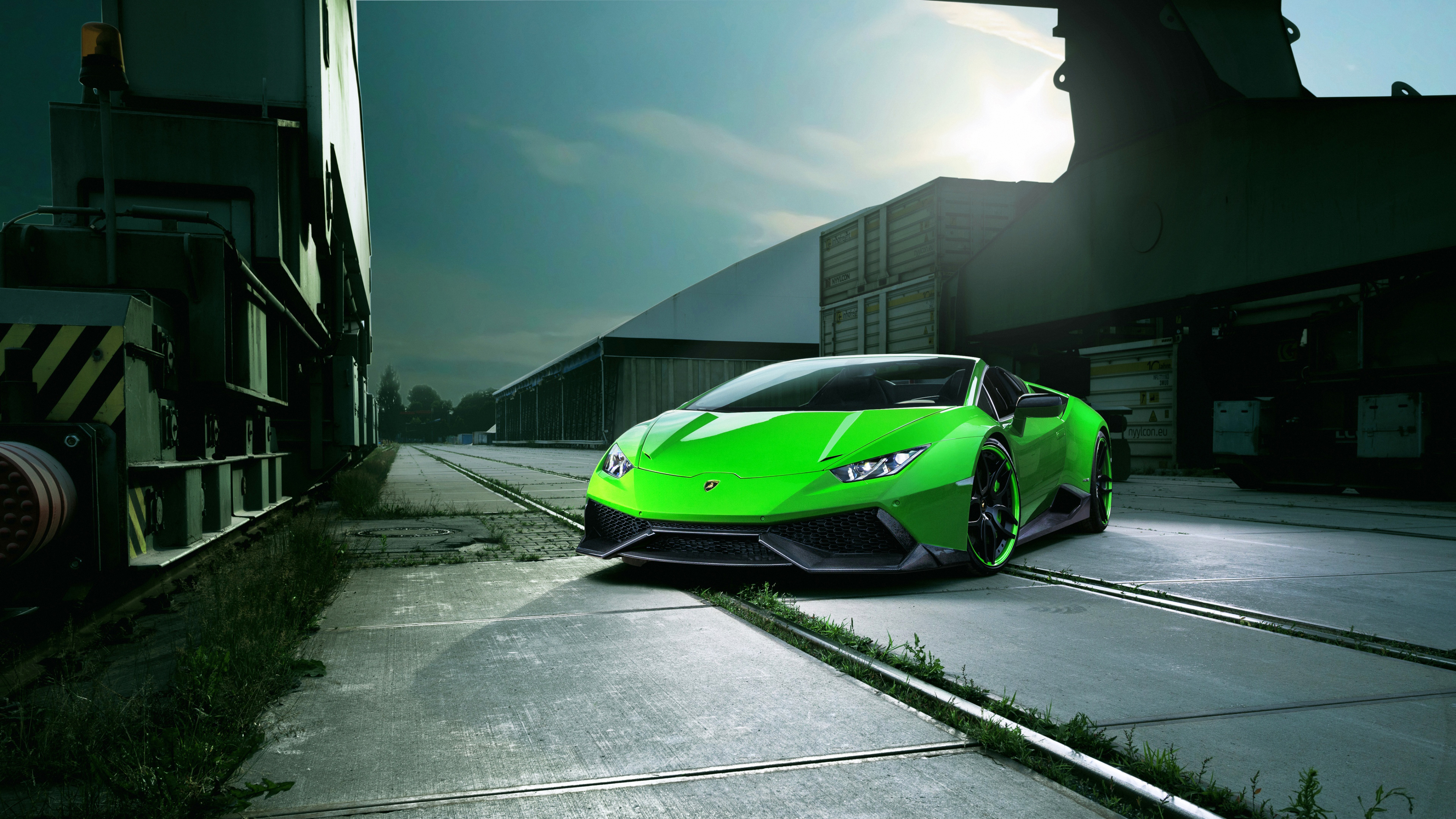 Laden Sie Lamborghini Huracan Rwd Spyder HD-Desktop-Hintergründe herunter