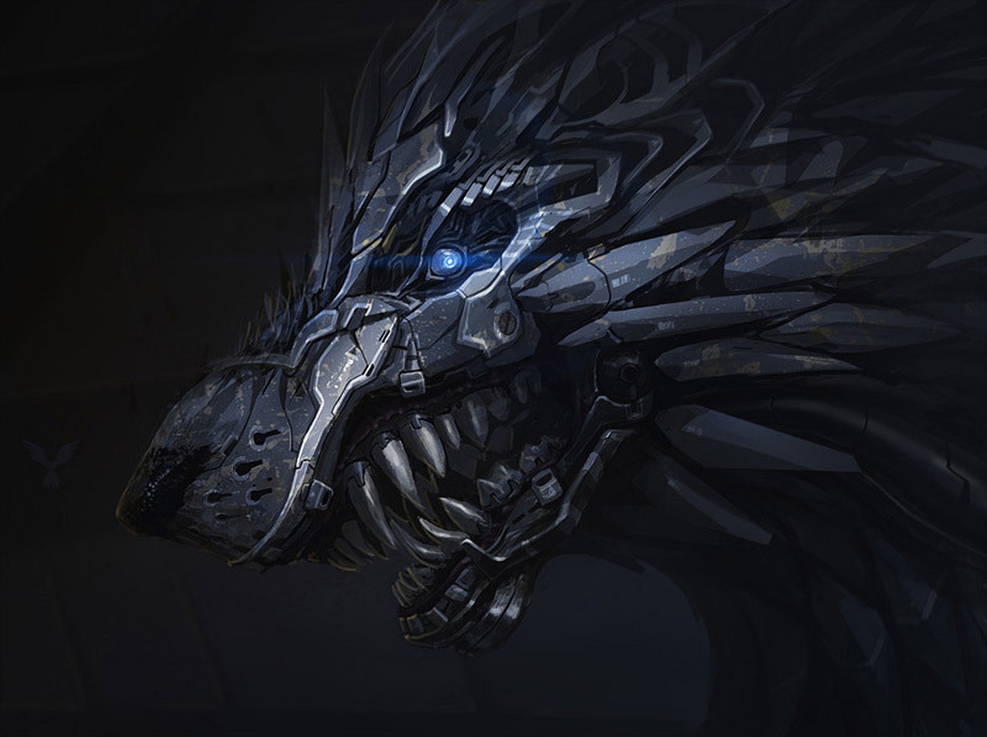 Free download wallpaper Dark, Creature on your PC desktop