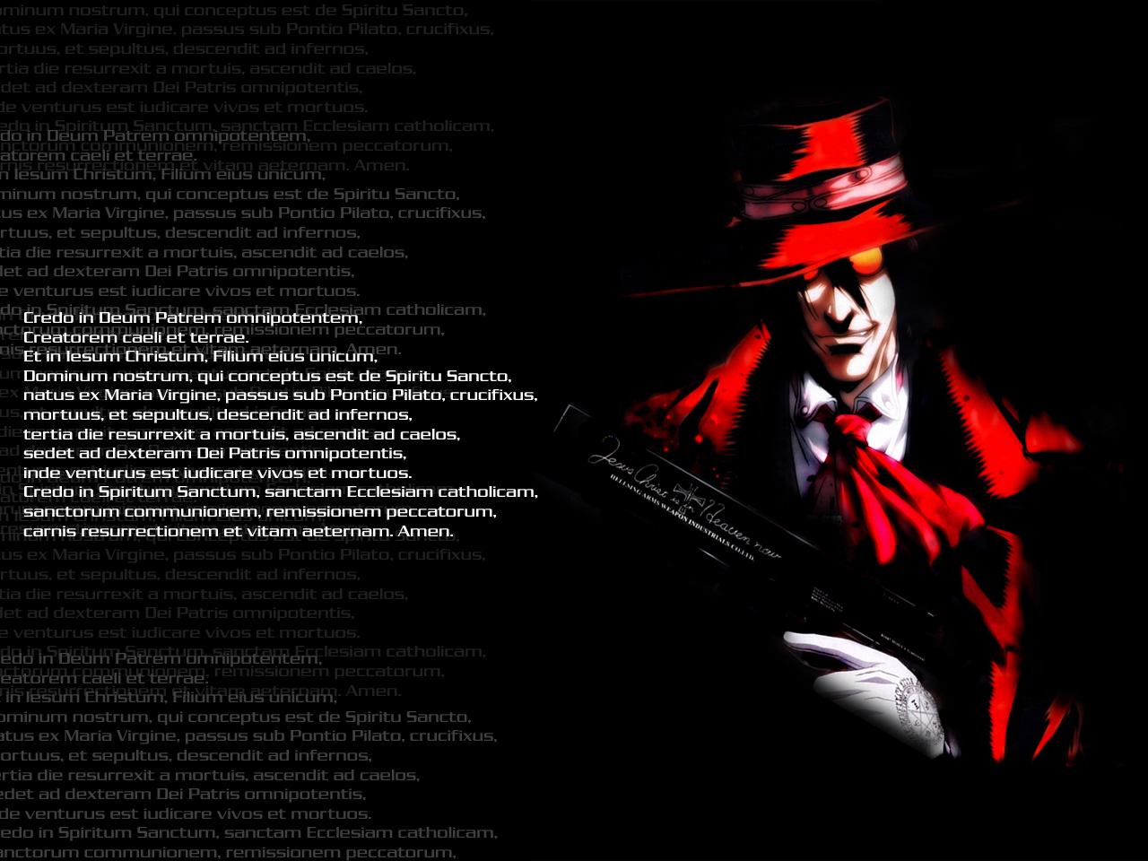 Free download wallpaper Anime, Hellsing on your PC desktop