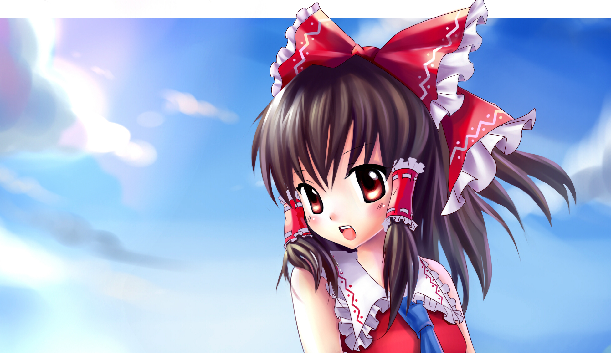 Descarga gratuita de fondo de pantalla para móvil de Animado, Touhou, Reimu Hakurei.
