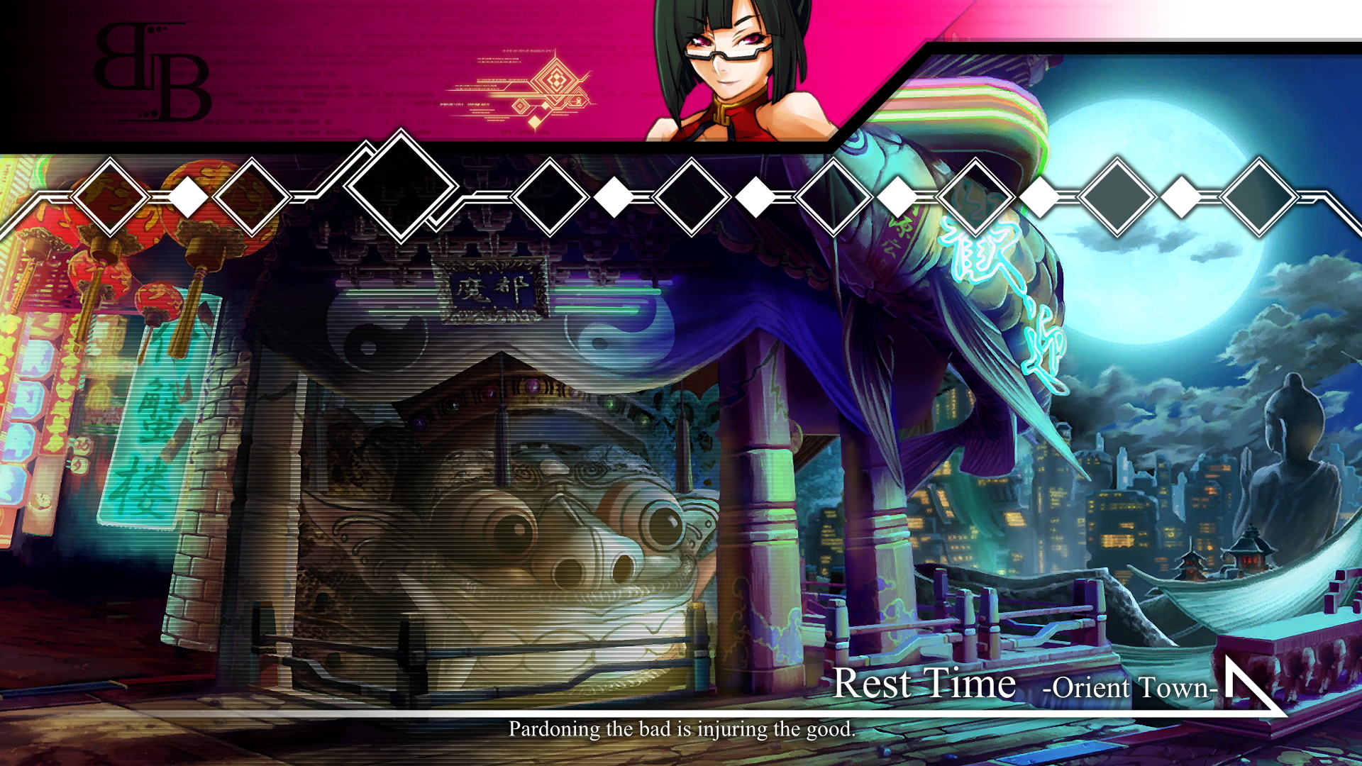 video game, blazblue: continuum shift, litchi faye ling