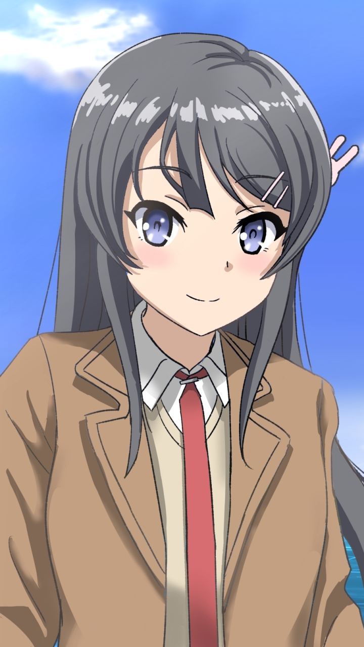 Download mobile wallpaper Anime, Mai Sakurajima, Rascal Does Not Dream Of Bunny Girl Senpai for free.