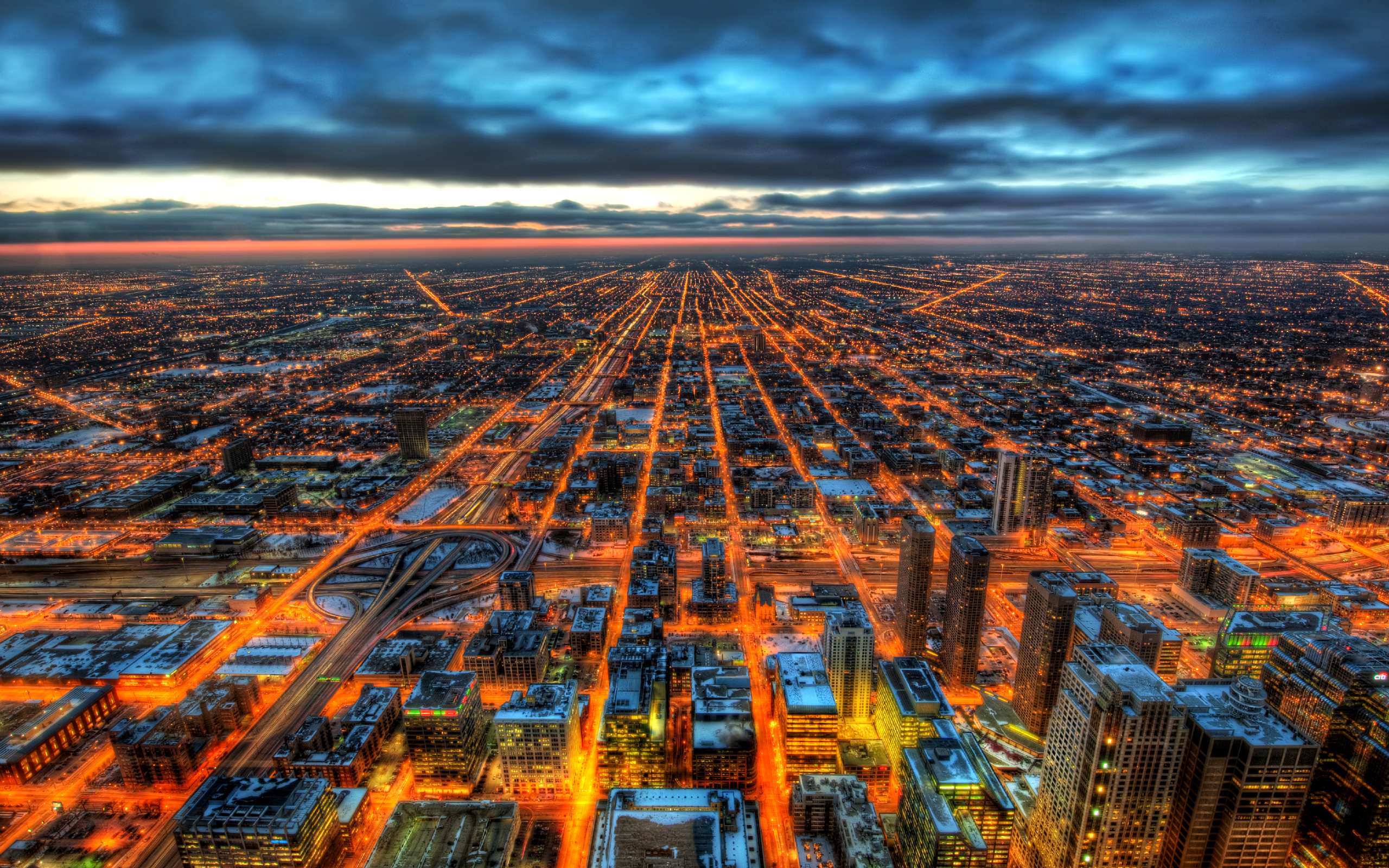 Free download wallpaper Cities, Hdr, Chicago, Man Made on your PC desktop