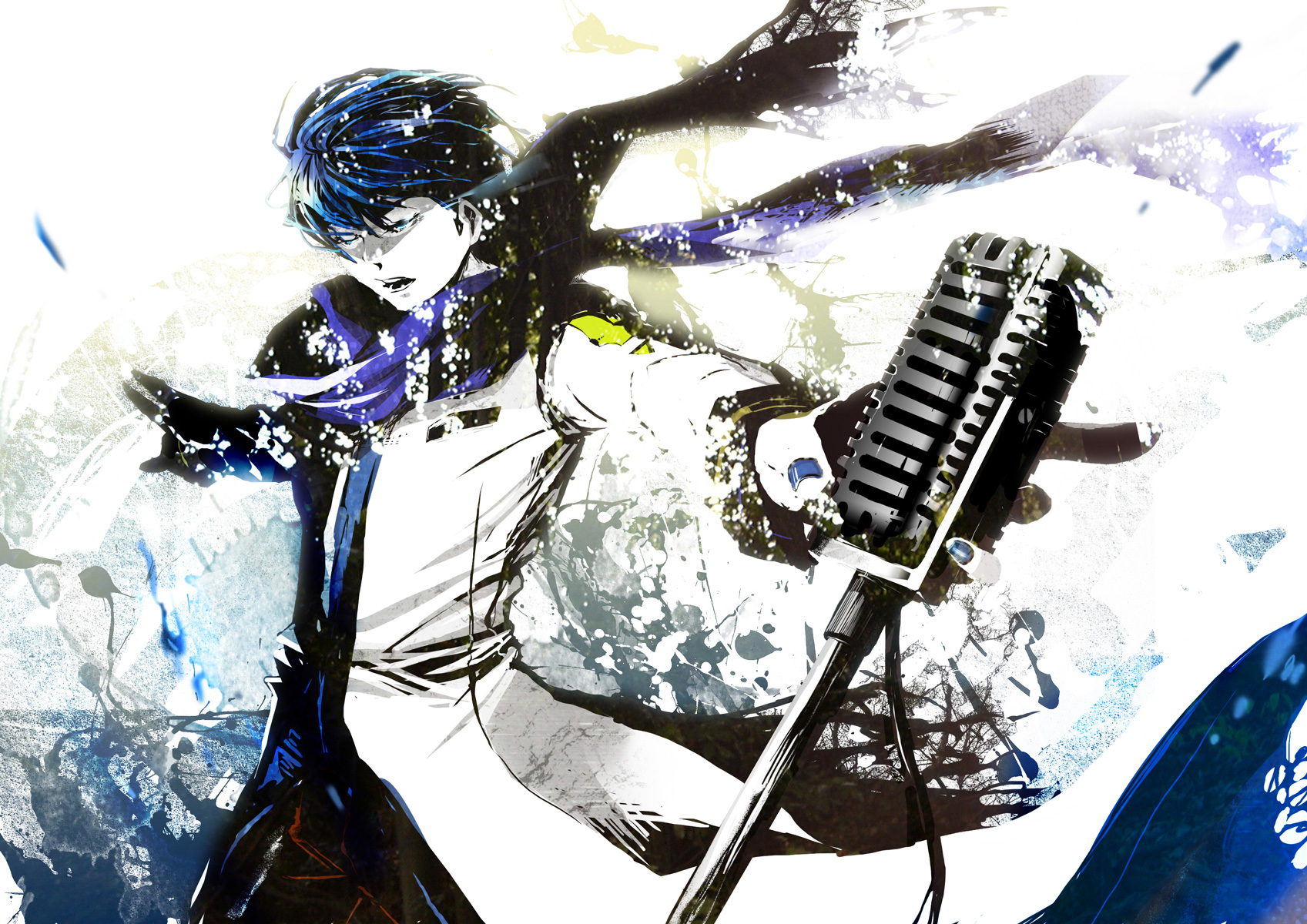 Download mobile wallpaper Anime, Vocaloid, Kaito (Vocaloid) for free.
