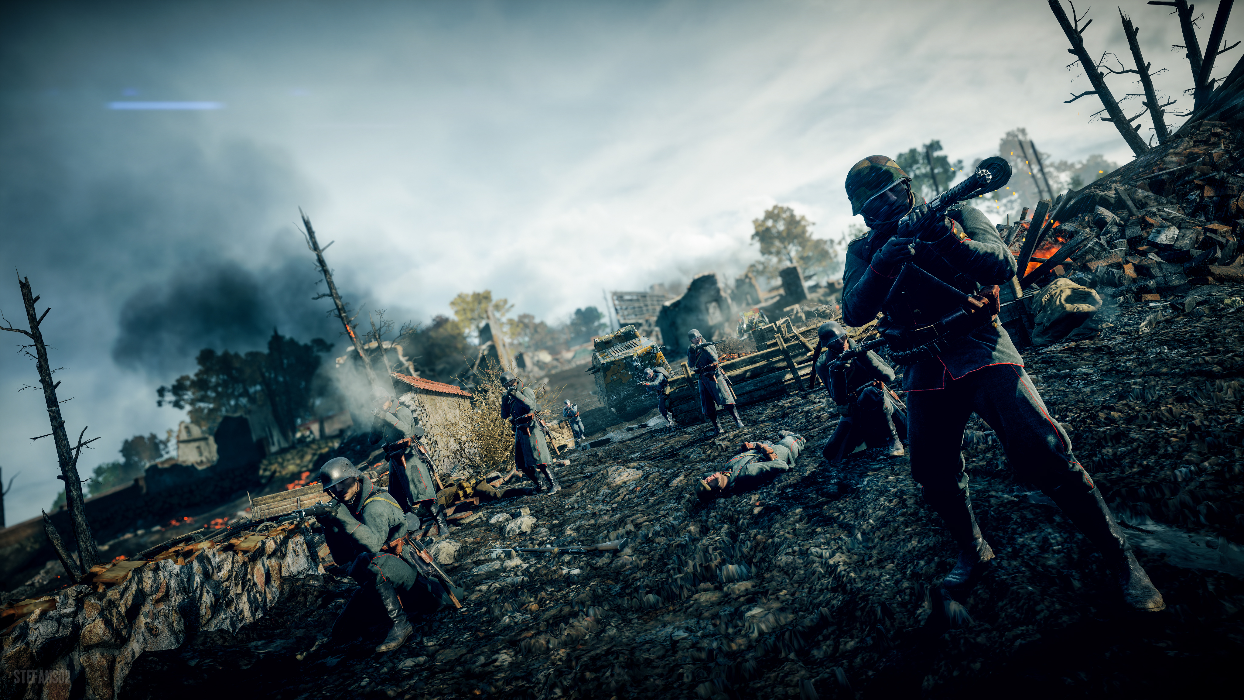 Baixe gratuitamente a imagem Campo De Batalha, Soldado, Videogame, Battlefield 1 na área de trabalho do seu PC