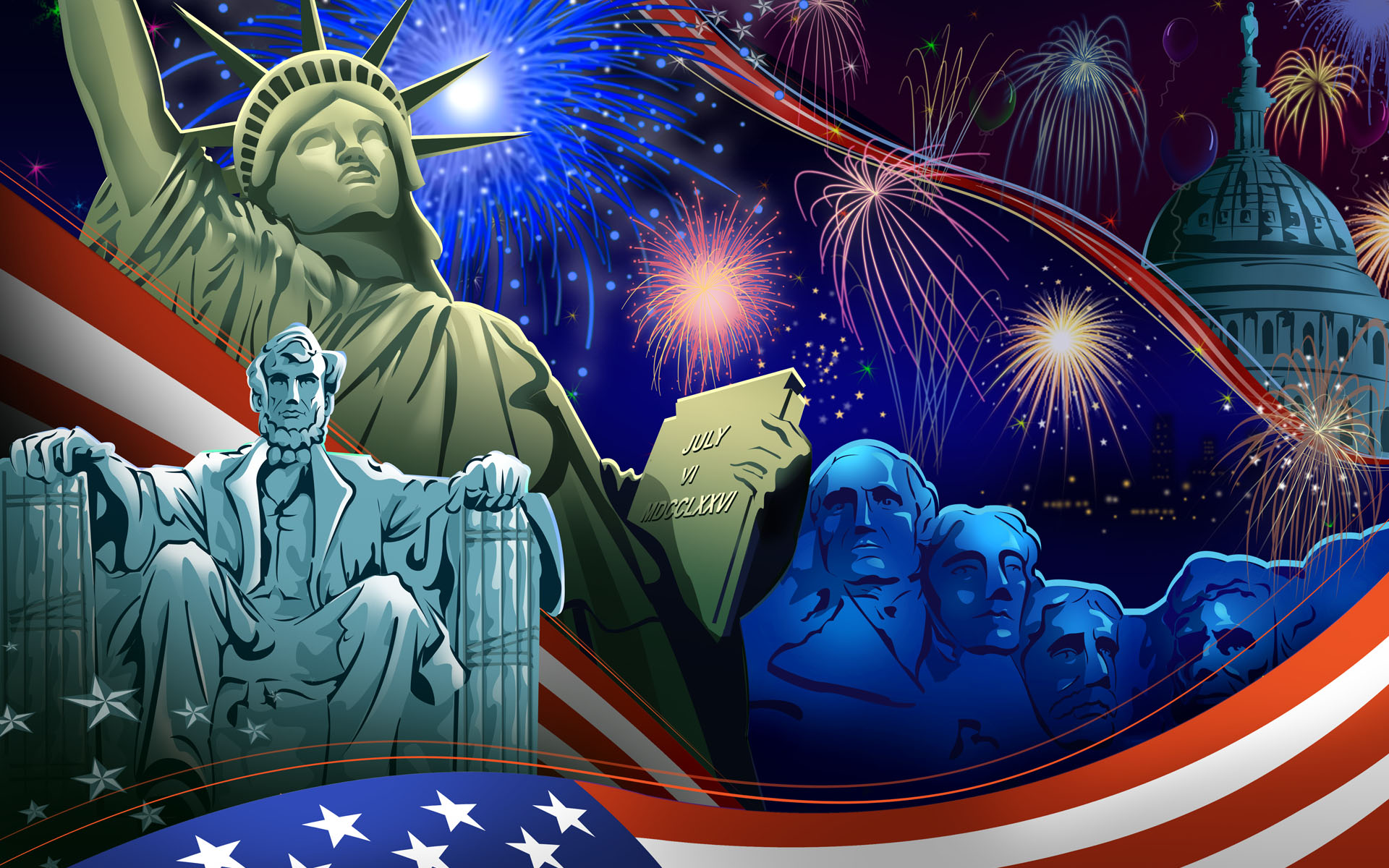 759640 descargar fondo de pantalla día festivo, 4tro de julio, estatua de la libertad: protectores de pantalla e imágenes gratis