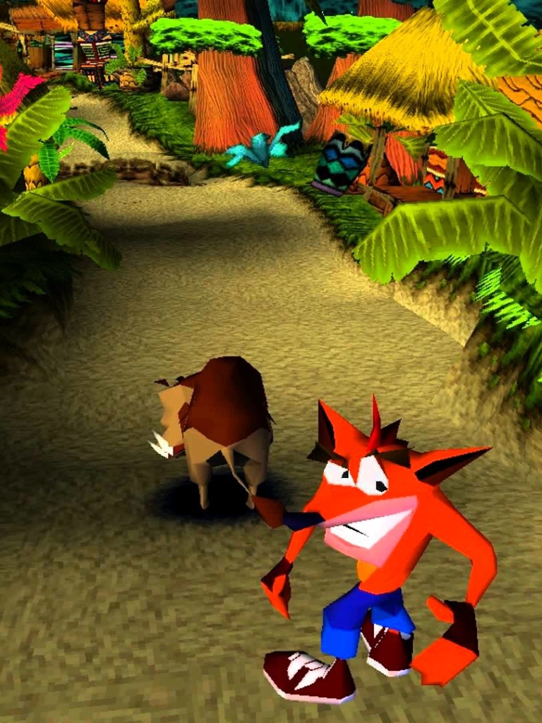 Download mobile wallpaper Video Game, Crash Bandicoot for free.