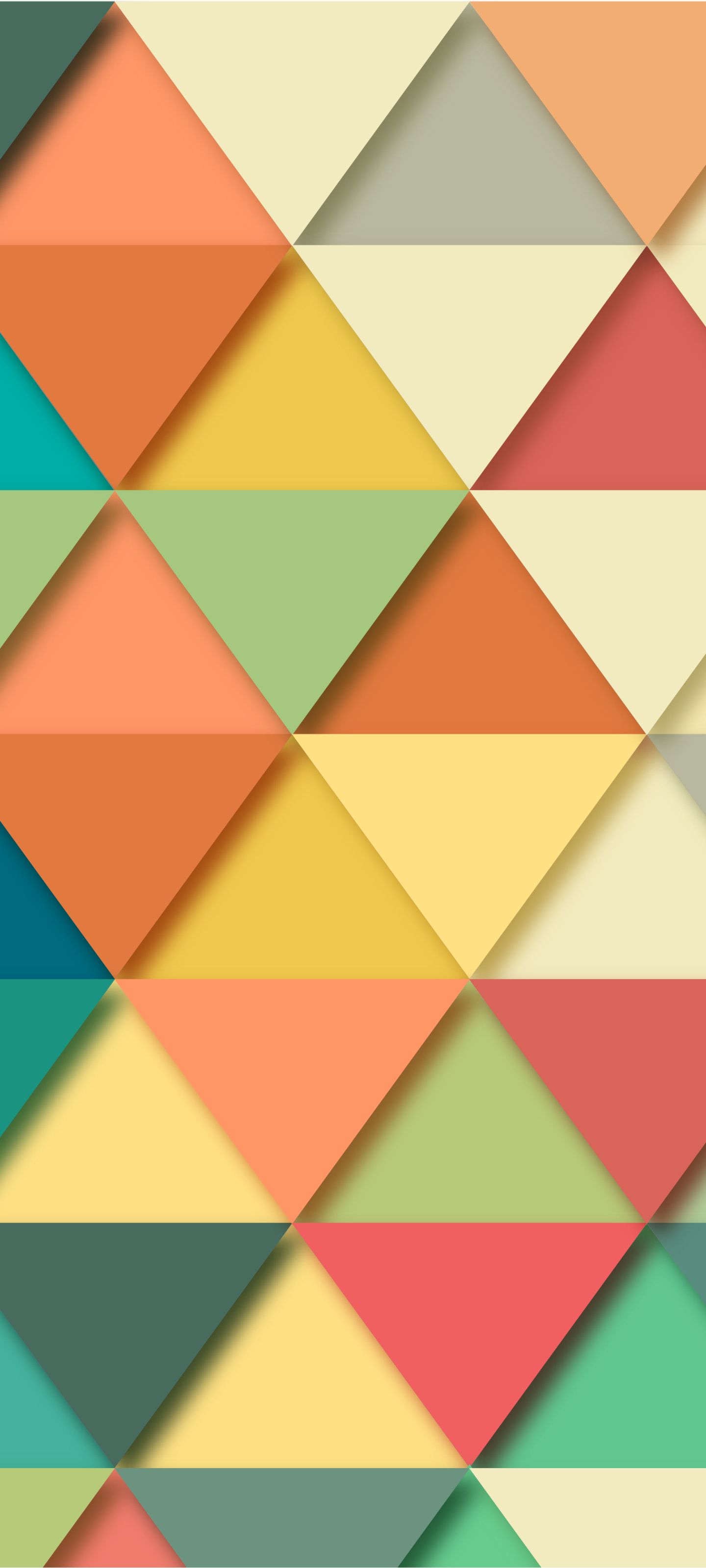 Download mobile wallpaper Abstract, Pattern, Colors, Triangle, Geometry for free.