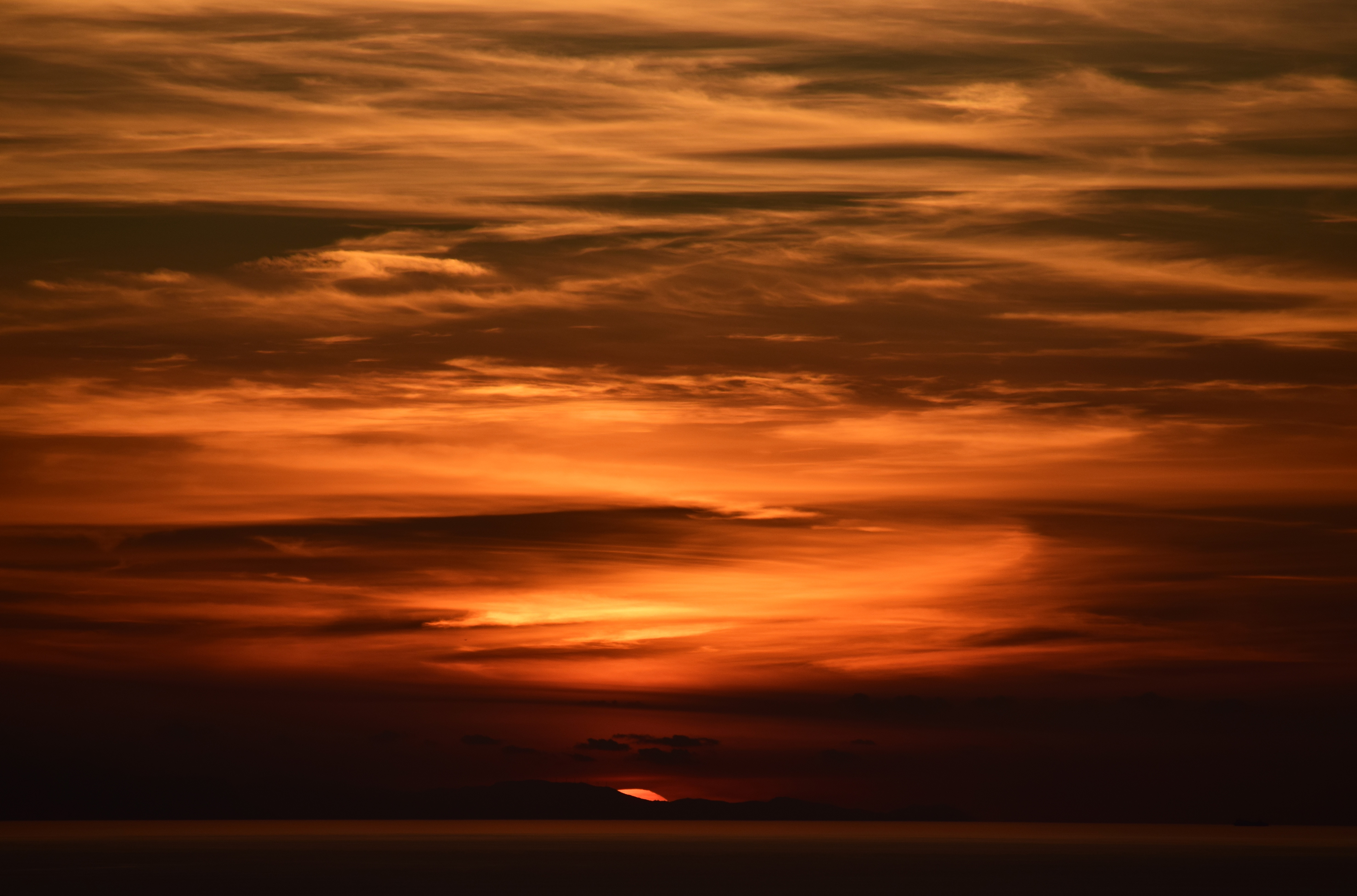Laden Sie das Sunset, Sky, Clouds, Hell, Natur-Bild kostenlos auf Ihren PC-Desktop herunter