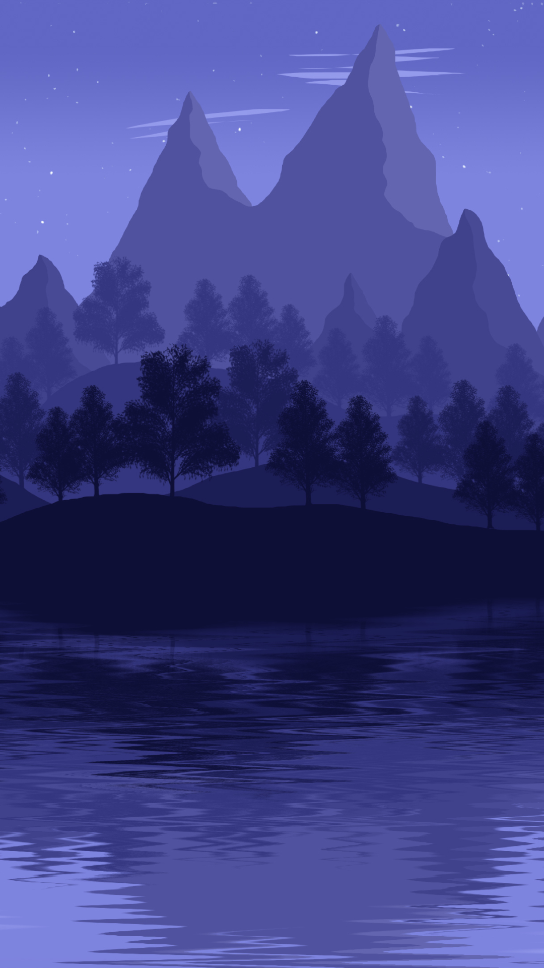 Download mobile wallpaper Landscape, Mountain, Lake, Artistic for free.