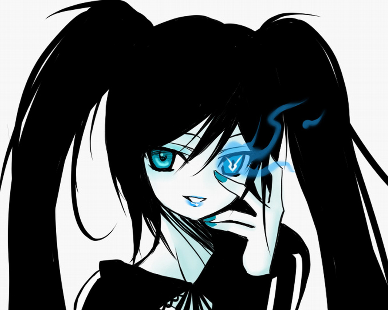 Download mobile wallpaper Anime, Black Rock Shooter for free.