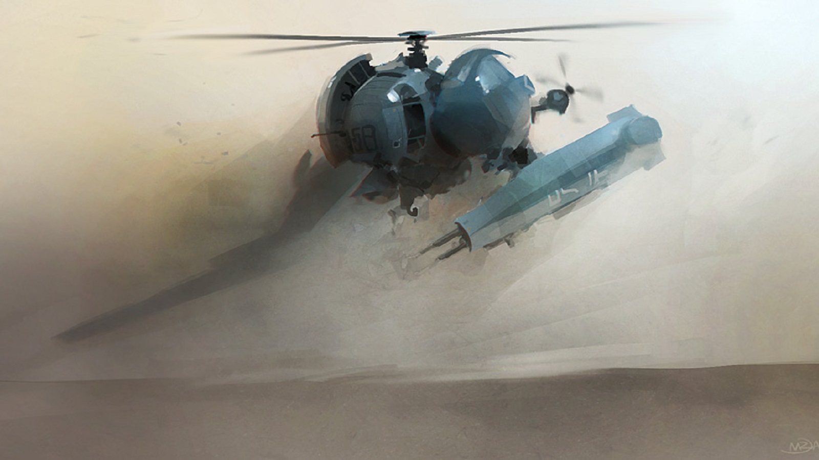Handy-Wallpaper Hubschrauber, Science Fiction kostenlos herunterladen.