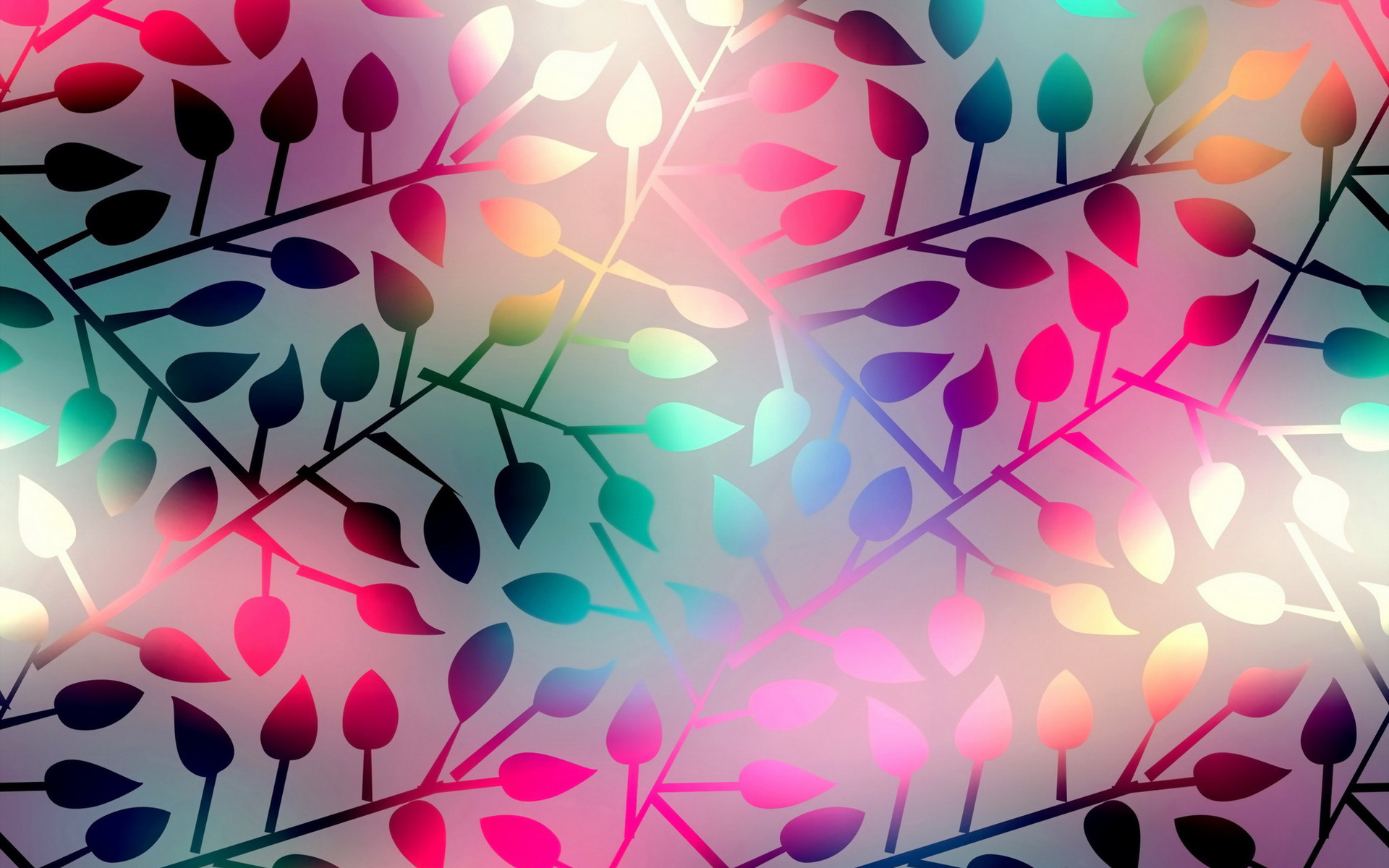 Free download wallpaper Pattern, Leaf, Colors, Artistic on your PC desktop