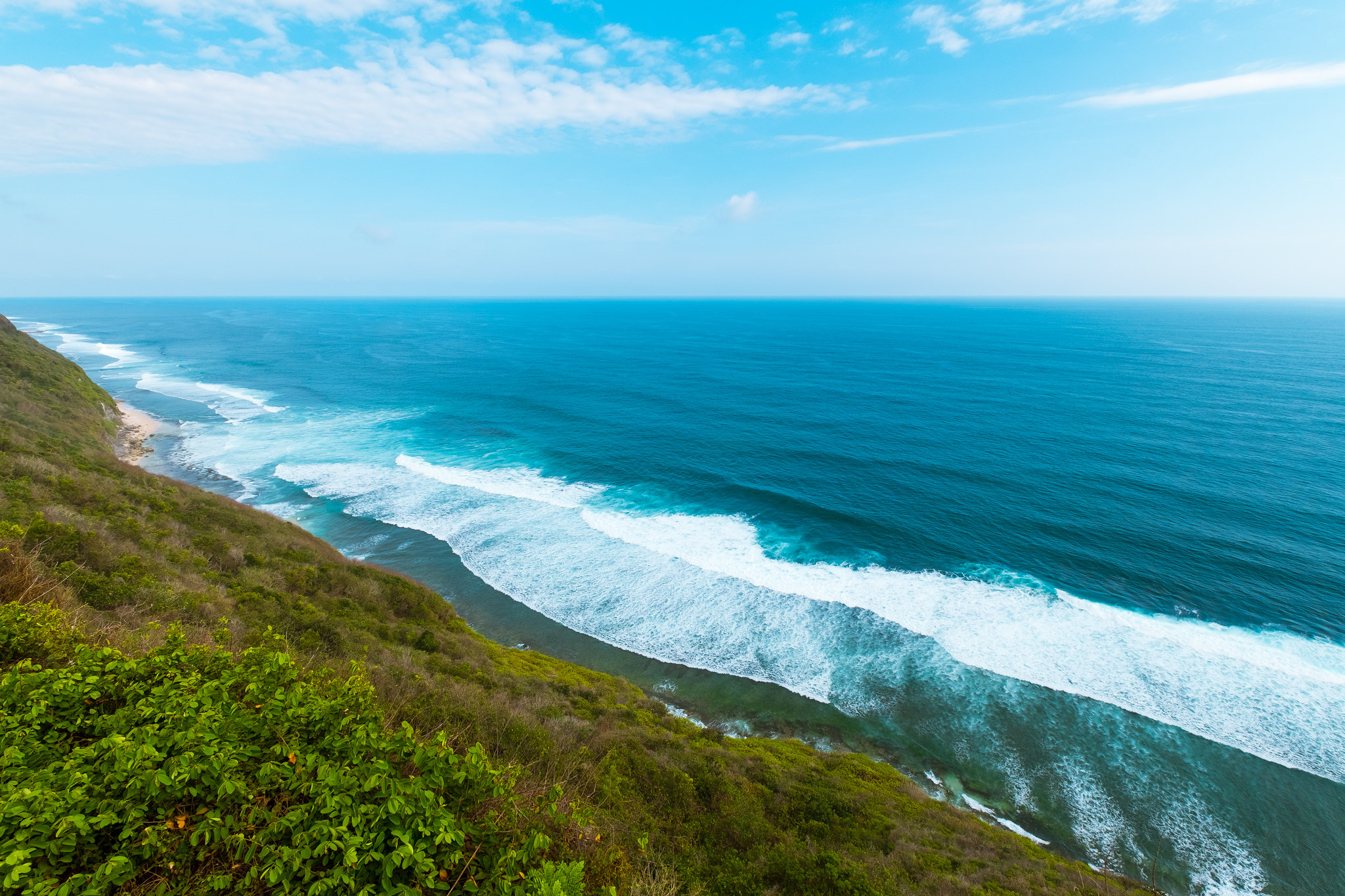 Laden Sie das Natur, Horizont, Küste, Steigung, Sea-Bild kostenlos auf Ihren PC-Desktop herunter