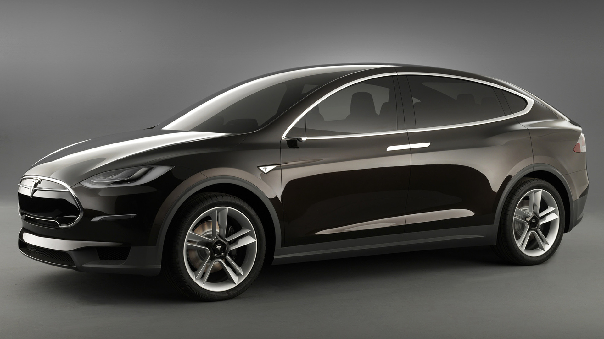 Laden Sie Tesla Model X Prototyp HD-Desktop-Hintergründe herunter