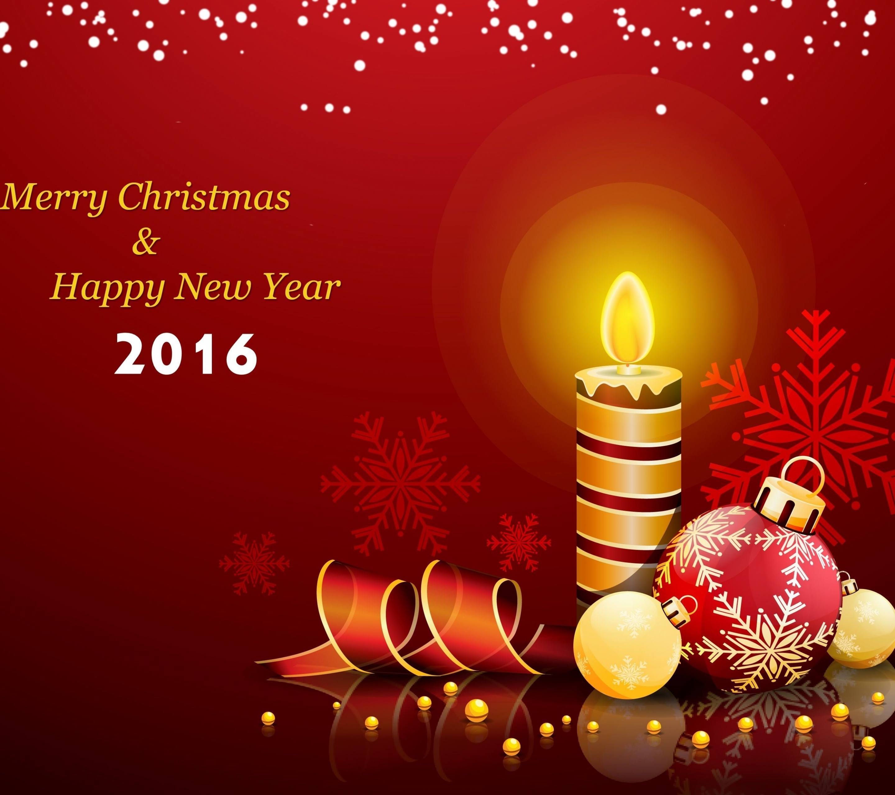 Descarga gratuita de fondo de pantalla para móvil de Año Nuevo, Navidad, Día Festivo, Año Nuevo 2016.